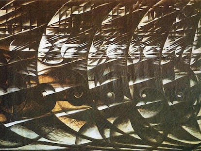 'Velocità astratta' (1913), de Giacomo Balla.