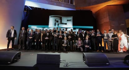 Todos los premiados en la ceremonia final del festival de vídeojuegos de Bilbao