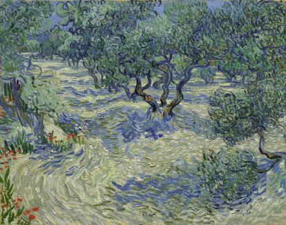'Los olivos', obra del pintor neerlandés Vincent van Gogh.