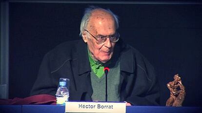 El periodista Héctor Borrat.