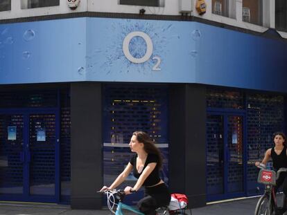 Tienda de O2 en Londres.