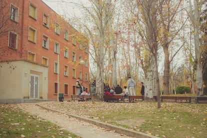 Jardines del Cardenal Cisneros, inaugurado en 1943 e inicialmente proyectado como heredero de la Residencia de Estudiantes.