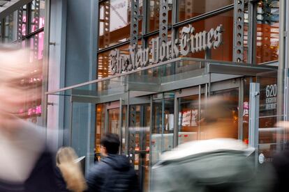 Sede del 'New York Times', en Nueva York.