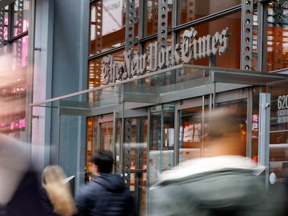 Sede del 'New York Times', en Nueva York.