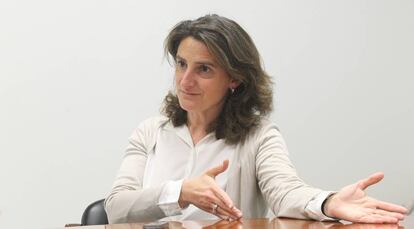 Teresa Ribera, ministra de Transición Ecológica.