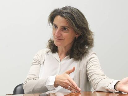 Teresa Ribera, ministra de Transición Ecológica.