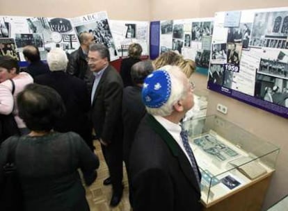 Una sala del nuevo Museo de Historia de la Comunidad Judía de Madrid.