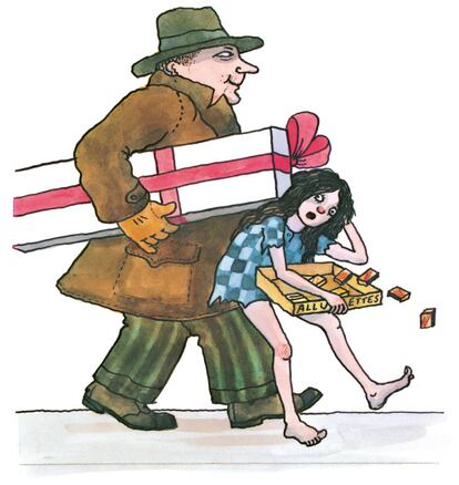 Ilustración de 'Allumette', de Tomi Ungerer (Kalandraka)