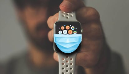 Apple Watch permitirá desbloquear los iPhone aunque lleves mascarilla.
