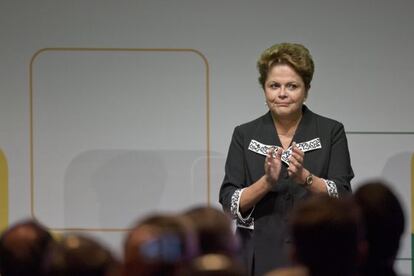 La presidenta brasileña, Dilma Rousseff.