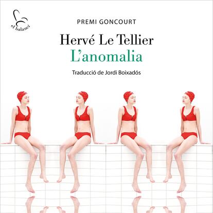 Portada de 'L'anomalía', de Hervé Le Tellier.