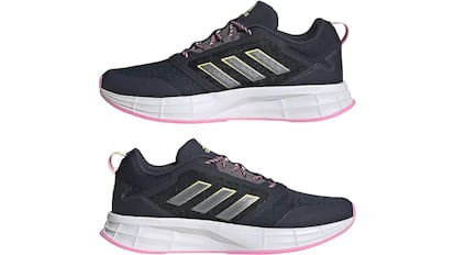 Este modelo de zapatillas para correr de mujer, de la firma Adidas, equipan una suela de goma.