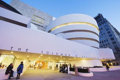 Edificio del Museo Guggenheim de Nueva York.