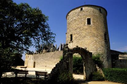 La torre de Montaigne en Saint Michel-de-Montaigne.