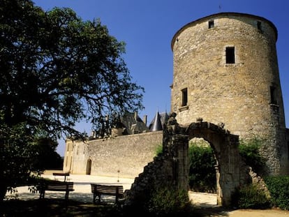 La torre de Montaigne en Saint Michel-de-Montaigne.
