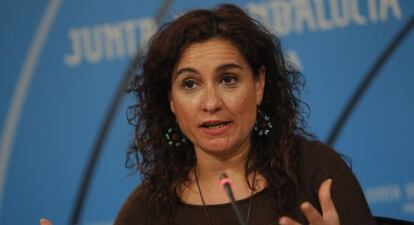 La consejera de Salud, María Jesús Montero.