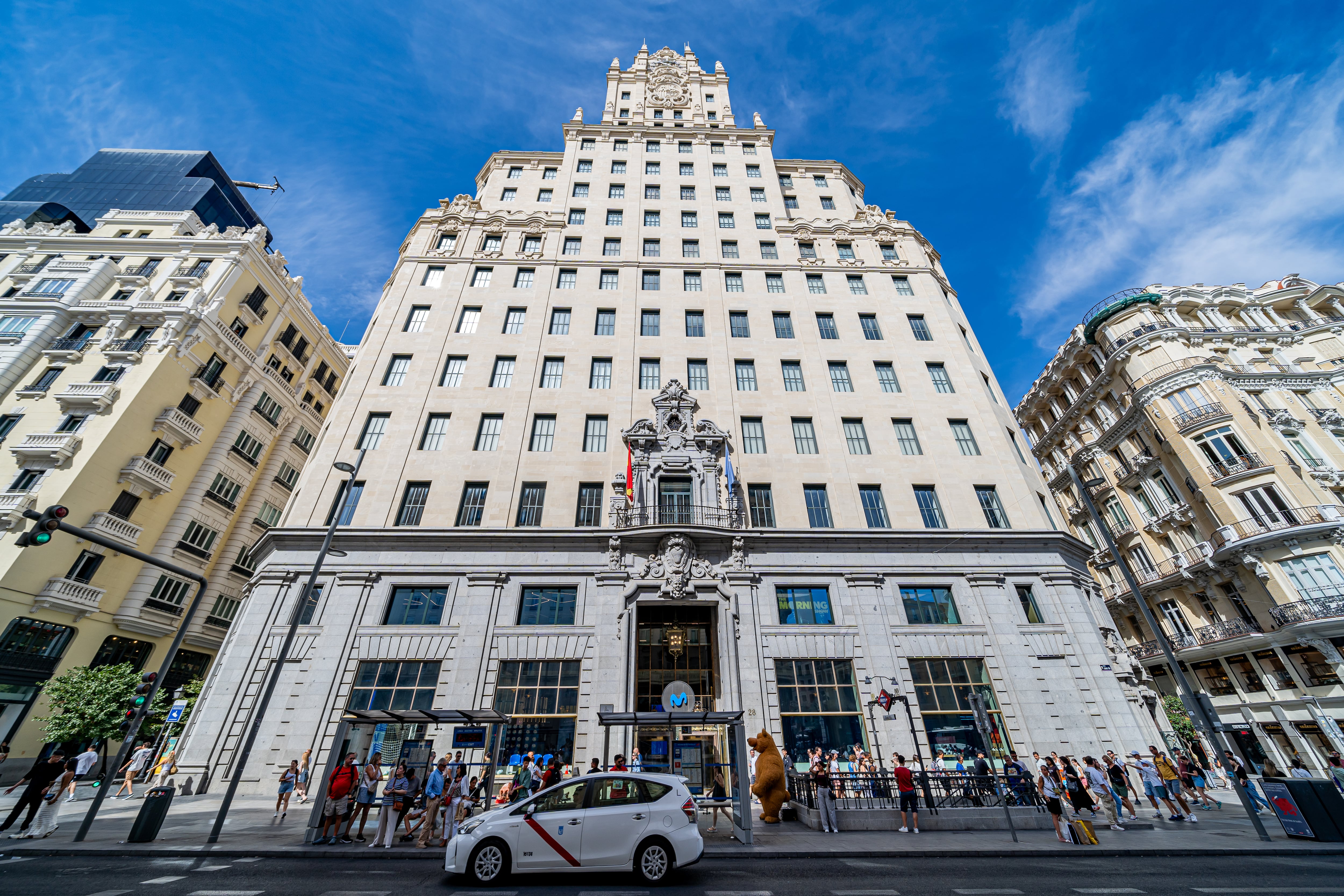 Telefónica mantendrá su presencia en la histórica sede de Gran Vía al menos durante tres años