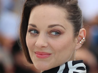 Marion Cotillard en Cannes.