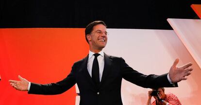 El primer ministro holandés, Mark Rutte