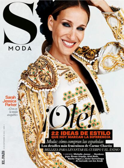 Portada del primer número de <i>S Moda.</i>