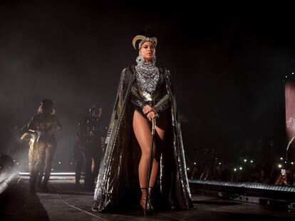 Beyoncé, durante su actuación del abril pasado en Coachella.