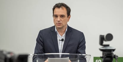El secretario general de Infraestructuras, Sergio Vázquez Torrón.