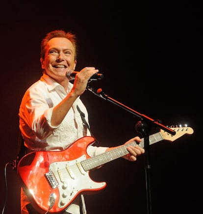 David Cassidy, en una actuación en Newark, en el estado de New Jersey (EE UU), el 9 de junio de 2012.