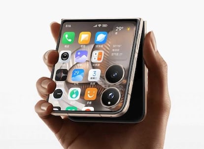 Pantalla externa del nuevo Xiaomi MIX Flip 2