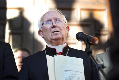 El cardenal Antonio Cañizares en una imagen de archivo.