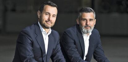 Jaime Martín Juez, director corporativo de Tecnología y Corporate Venturing de Repsol; y Valero Marín, CDO y CIO de Repsol.