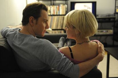 Los actores Michael Fassbender y Carey Mulligan, en 'Shame' (2011), de Steve McQueen.