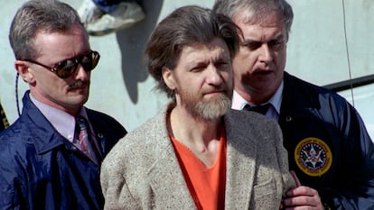 Theodore Kaczynski, en abril de 1996.