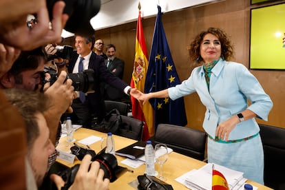 Reunión del Consejo de Política Fiscal y Financiera (CPFF) en el que el PP ha denunciado una negociación bilateral con Cataluña.