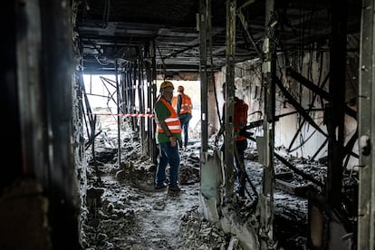 Bomberos incendio de Campanar