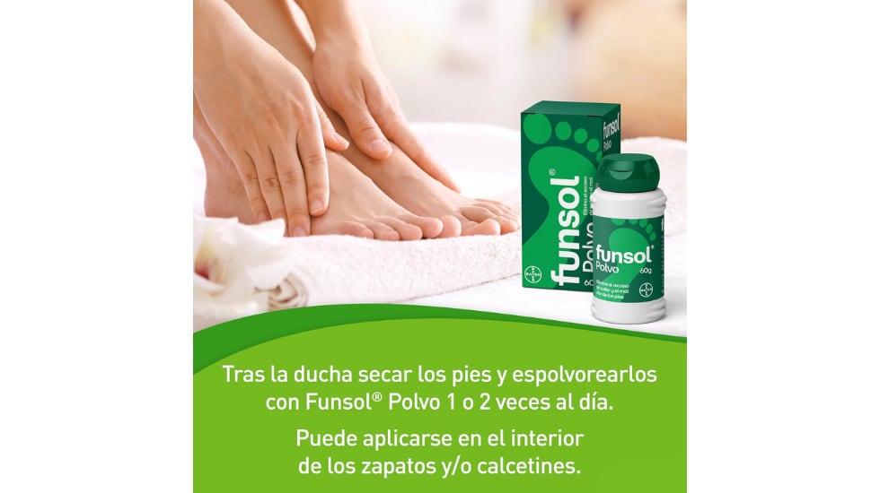 Podrás usar estos polvos para los pies todos los días después de la ducha.