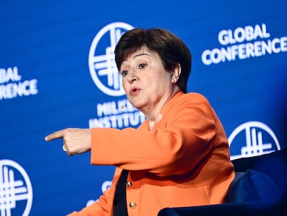 Kristalina Georgieva, directora gerente del Fondo Monetario Internacional.