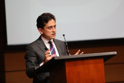 Luis Carlos Reyes, el director de la Dirección de Impuestos y Aduanas Nacionales (DIAN)