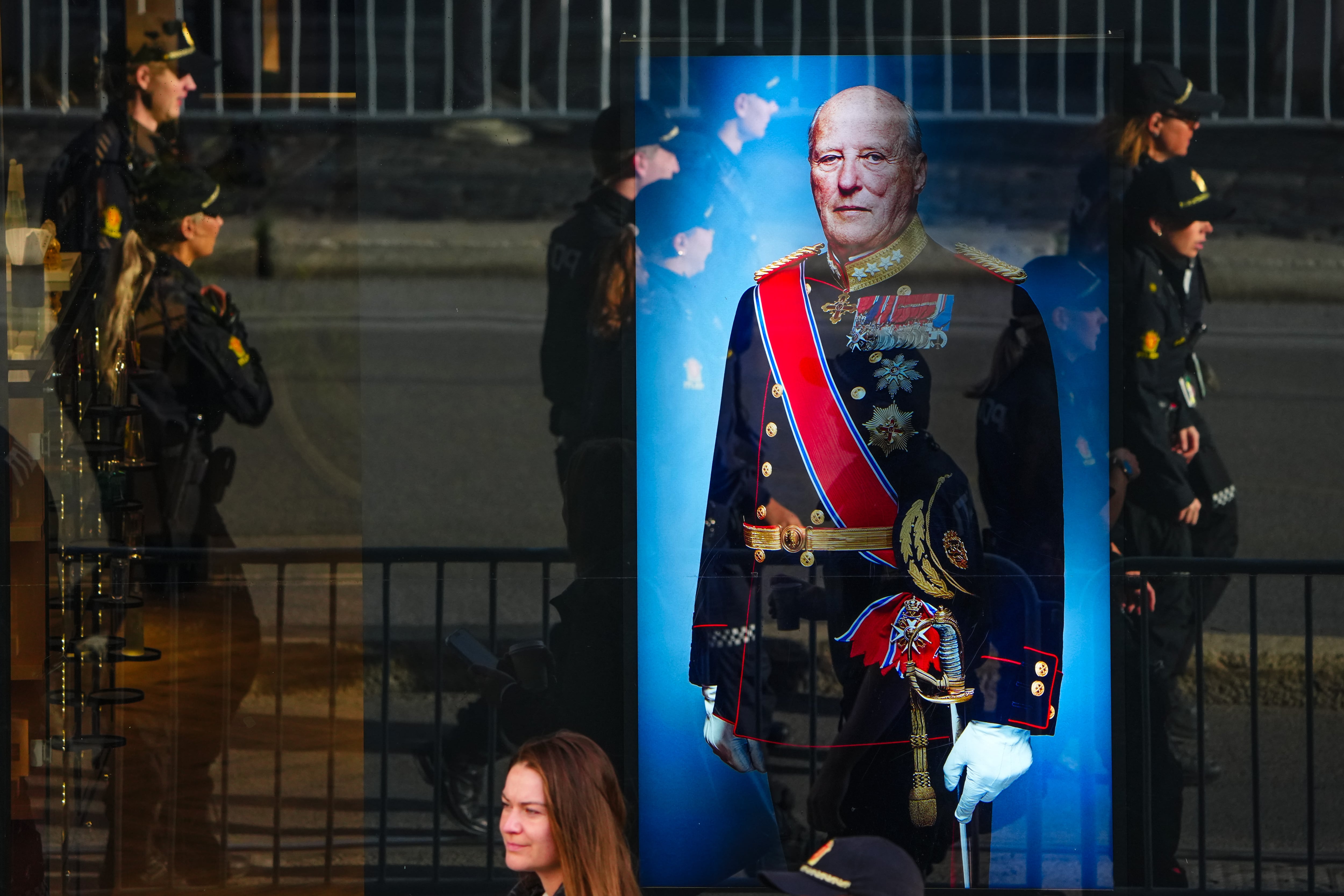 El funeral del rey Harald de Noruega, en imágenes