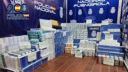 Imagen de los anabolizantes, hormonas y medicamentos que poseía la banda, en una imagen compartida por la Policía Nacional.