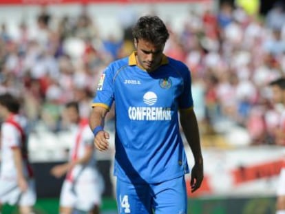 Pedro Le&oacute;n, en un partido de la temporada pasada. 