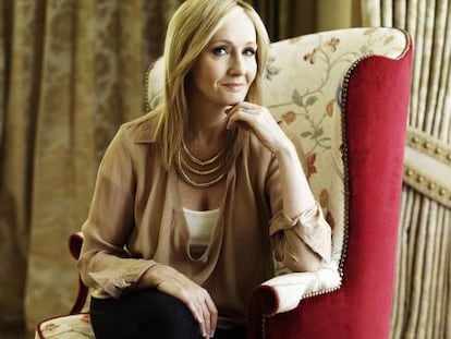 La escritora brit&aacute;nica J. K. Rowling.