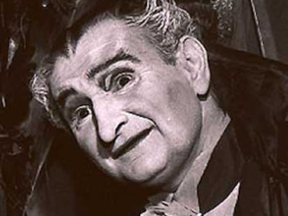 Al Lewis como el abuelo Munster.