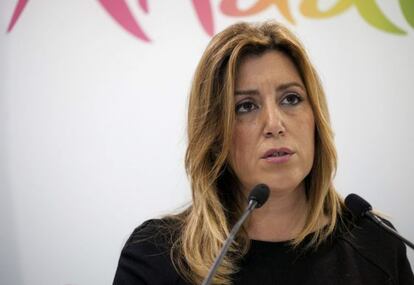 La presidenta de la Junta de Andalucía, Susana Díaz.