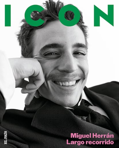 Miguel Herrán, una sonata de otoño en la portada de ICON