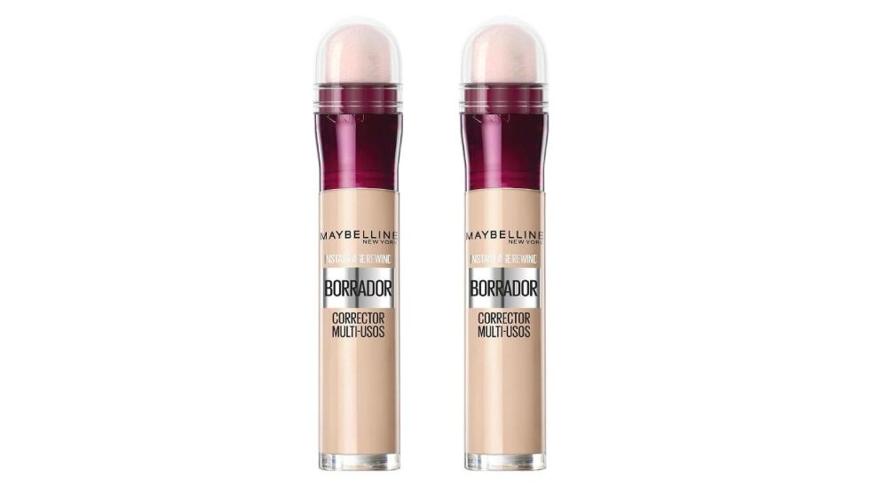 Corrector borrador de ojeras Maybelline New York.