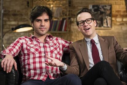 Ernesto Sevilla i Joaquín Reyes, dos dels còmics que han sorgit de la pedrera de Comedy Central.