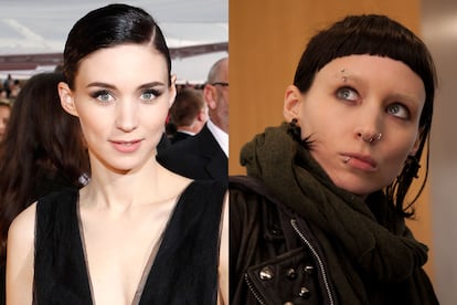 Rooney Mara es Lisbeth Salander en Millenium. En su caso la transformación ha sido mucho más profunda, ya que también ha afectado a su look, que antes de Fincher no tenía nada que ver con la imagen sofisticada que luce ahora en las alfombras rojas. La entrevistamos en el número del sábado pasado.