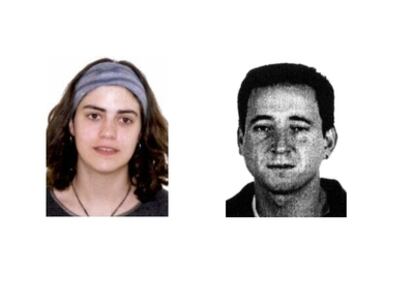 Javier Arruabarrena Carlos (derecha) y Ohiana Garmendia Marín (izquierda), pertenecían al <i>aparato</i> de información de la organización terrorista.
