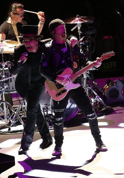 Concierto de U2 en Madrid. 
