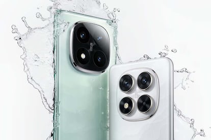 Redmi Note  mojado con agua